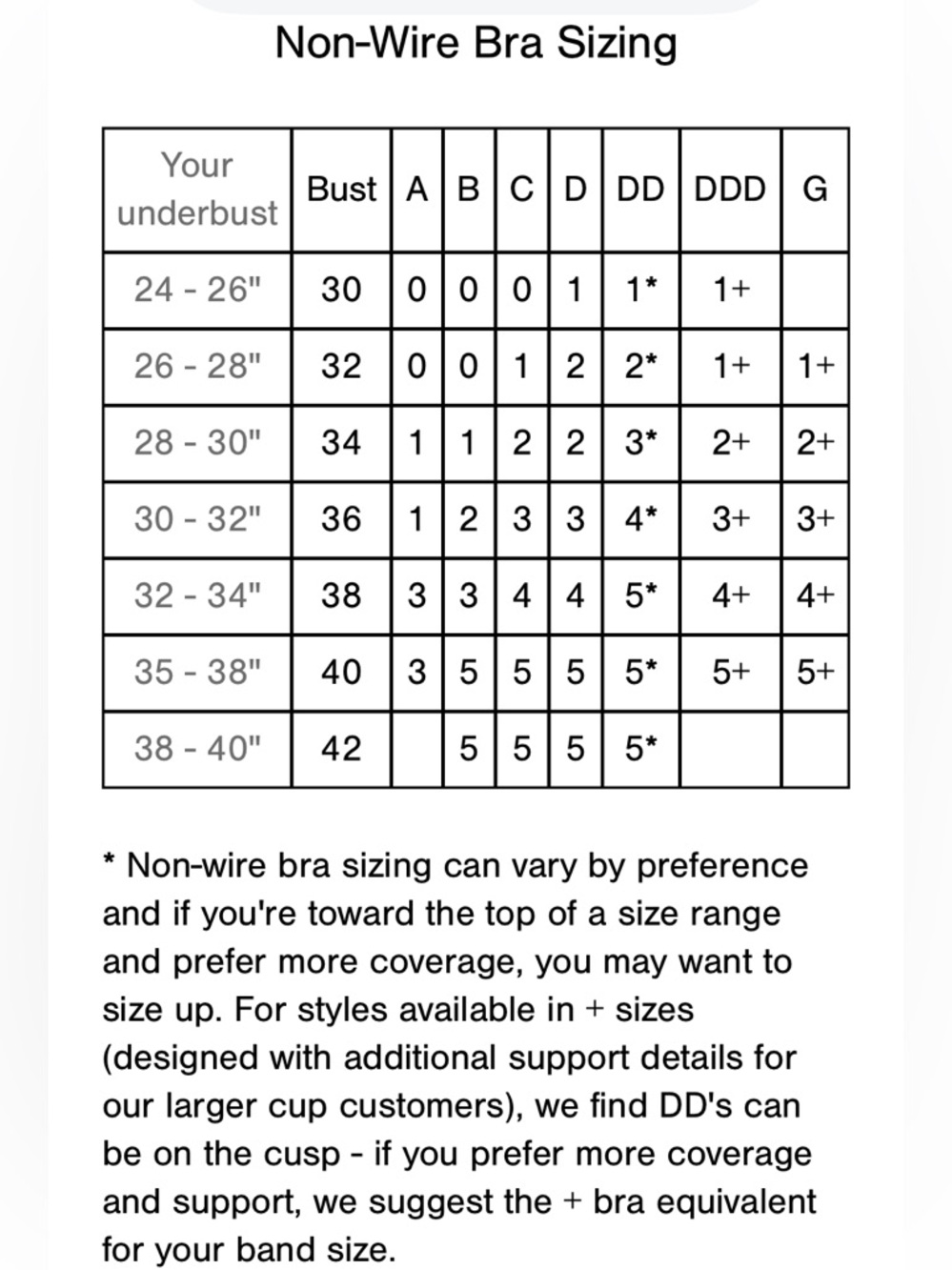 Negative Black Silky Nursing Bra. Size 2. See photos for sizing info. NWT. - Picture 7 of 7